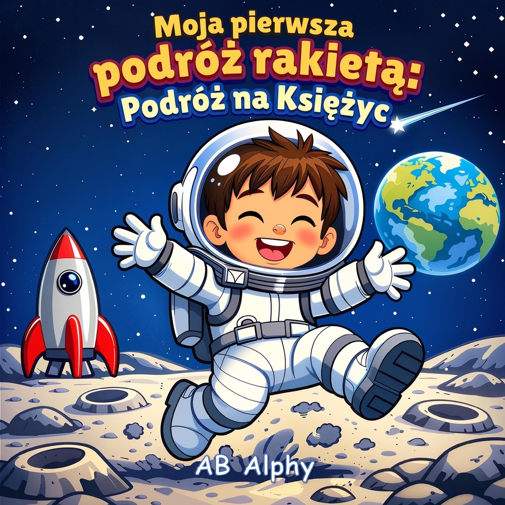 Moja pierwsza podróż rakietą: Wizyta na stacji kosmicznej: Pelna emocji kosmiczna przygoda dla malych astronautów cover