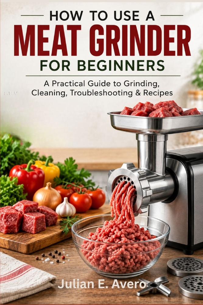 How to Use a Meat Grinder for Beginners: A Practical Guide to Grinding, Cleaning, Troubleshooting & Recipes cover