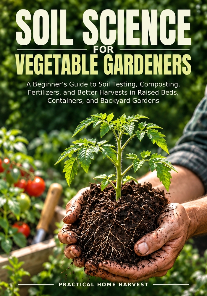 Soil Science for Vegetable Gardeners: A Beginner's Guide to Soil Testing, Composting, Fertilizers, and Better Harvests in Raised Beds, Containers, and cover