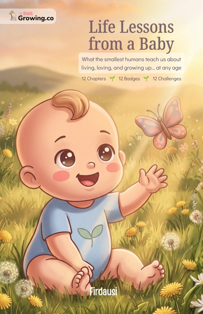 Life Lessons from a Baby: A 12-Chapter Guide to Resilience, Self-Trust, and Growth, Inspired by a Baby's First Year cover