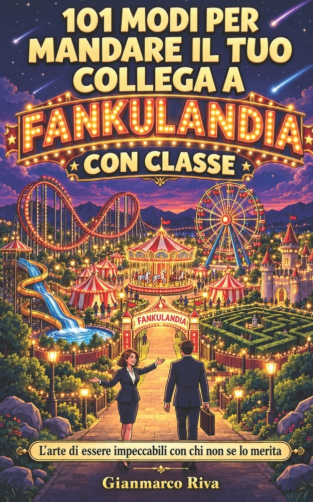 101 Modi per Mandare il Tuo Collega a Fankulandia con Classe: L'arte di essere impeccabili con chi non se lo merita. Idea regalo ufficio per Natale e cover