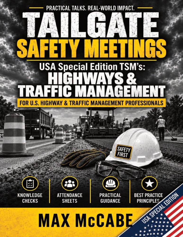 Tailgate Safety Meetings: USA Special Edition TSM's: HIGHWAYS & TRAFFIC MANAGEMENT cover