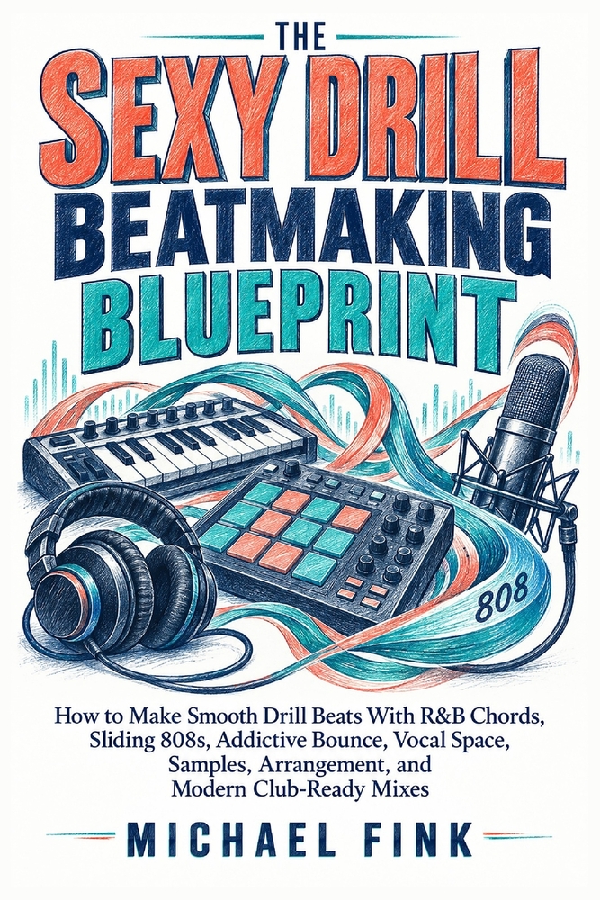The Sexy Drill Beatmaking Blueprint: How to Make Smooth Drill Beats With R&B Chords, Sliding 808s, Addictive Bounce, Vocal Space, Samples, Arrangement cover
