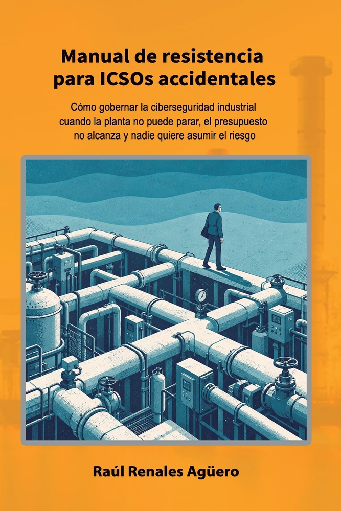 Manual de resistencia para ICSOs accidentales: Cómo gobernar la ciberseguridad industrial cuando la planta no puede parar, el presupuesto no alcanza y cover