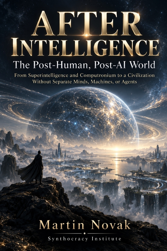 AFTER INTELLIGENC. The Post-Human, Post-AI World: From Superintelligence and Computronium to a Civilization Without Separate Minds, Machines, or Agent cover