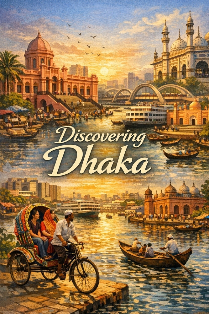 Discovering Dhaka cover