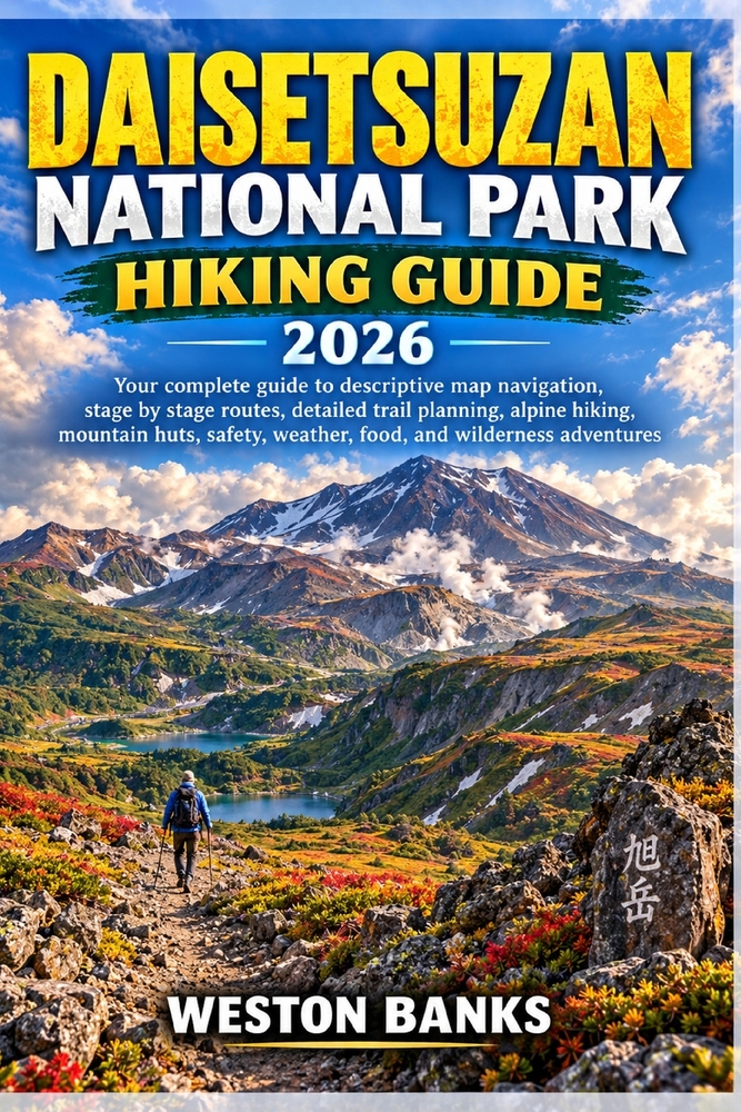 Daisetsuzan National Park HIKING GUIDE 2026: Your complete guide to descriptive map navigation, stage by stage routes, detailed trail planning, alpine cover
