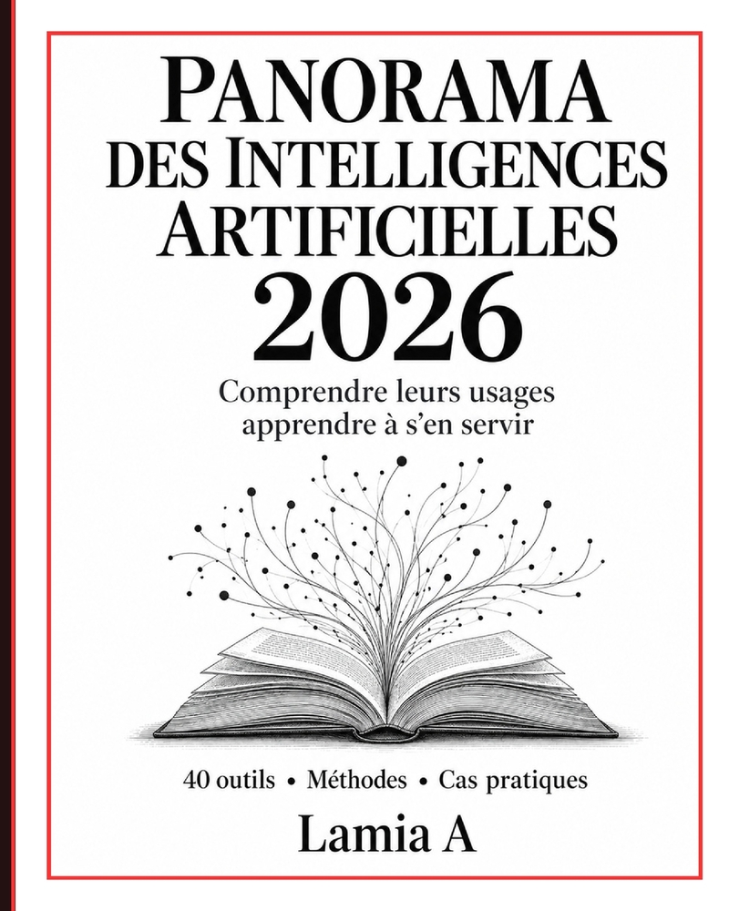 Panorama des intelligences artificielles 2026: Comprendre leurs usages, apprendre à s'en servir 40 dossiers pratiques - Méthodes et ateliers cover