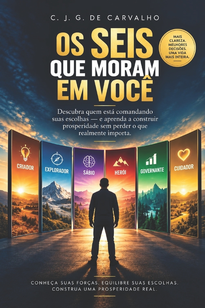 Os Seis que Moram em Você: Descubra quem está comandando suas escolhas - e aprenda a construir prosperidade sem perder o que realmente importa. cover