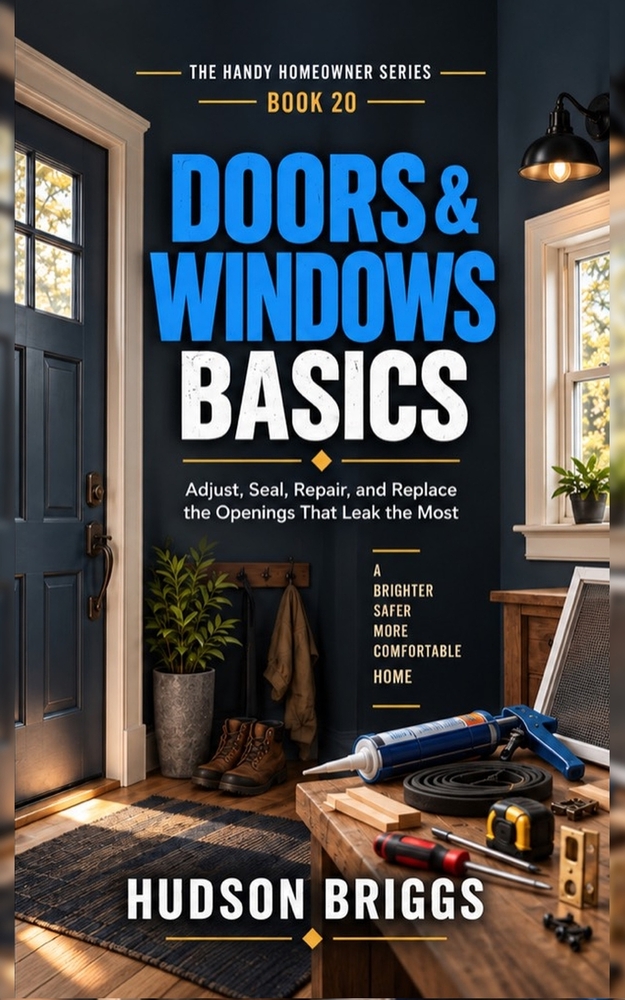 Doors & Windows Basics: Adjust, Seal, Repair, and Replace the Openings That Leak the Most cover