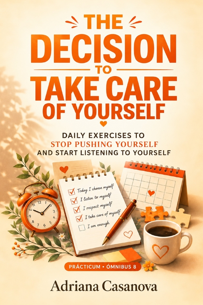 The decision to take care of yourserlf: Daily exercises to stop pushing yourself and start listening to yourself cover