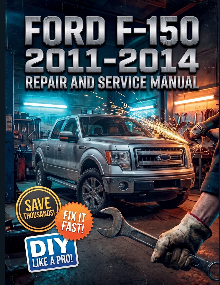 Ford F-150 2011-2014 Repair and Service Manual: The Complete Illustrated Step-by-Step Guide to Dealership-Level Diagnostics, Routine Maintenance, and cover