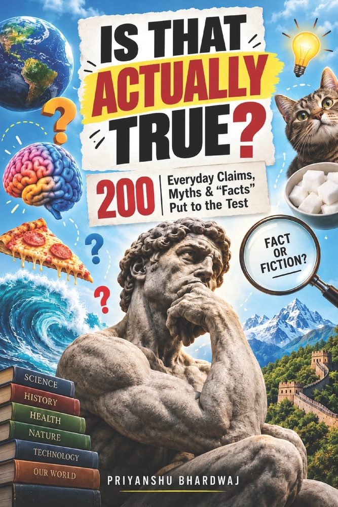 Is That Actually True?: 200 Everyday Claims, Myths & "Facts" Put to the Test cover