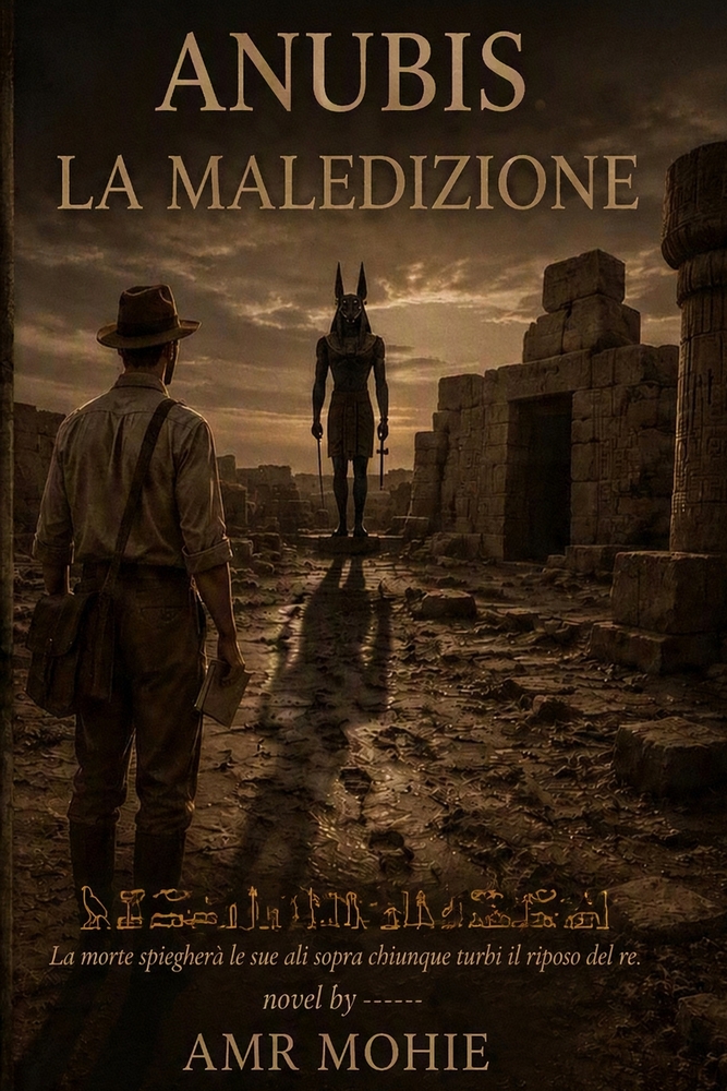 Anubi La Maledizione: La morte spiegherà le sue ali sopra chiunque turbi il riposo del re----Un Romanzo Storico e Psicologico cover