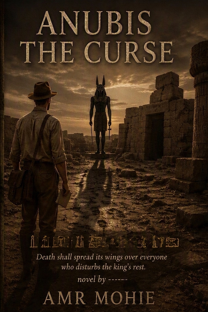 Anubis the Curse: Death shall spread its wings over everyone who disturbs the king's rest.---A Historical Psychological Novel cover