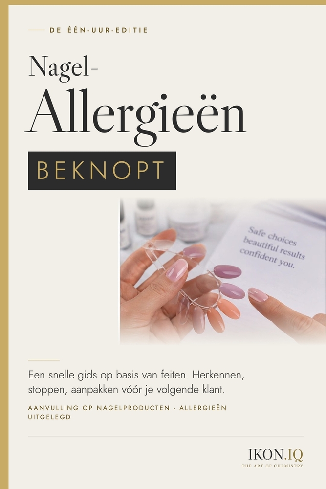 Nagel-Allergieën Beknopt: Een snelle gids op basis van feiten. Herkennen, stoppen, aanpakken vóór je volgende klant. cover