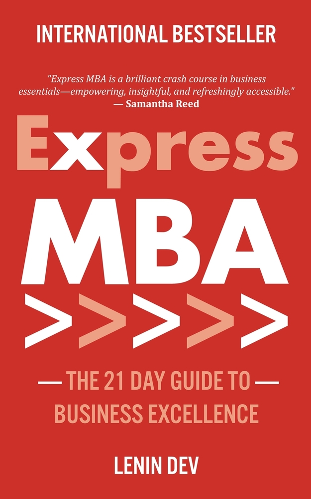 Express MBA: Master Business Strategy, Leadership, Finance & Digital Transformation in 21 Days-Think Like a CEO, Lead with Confidence & Accelerate You cover