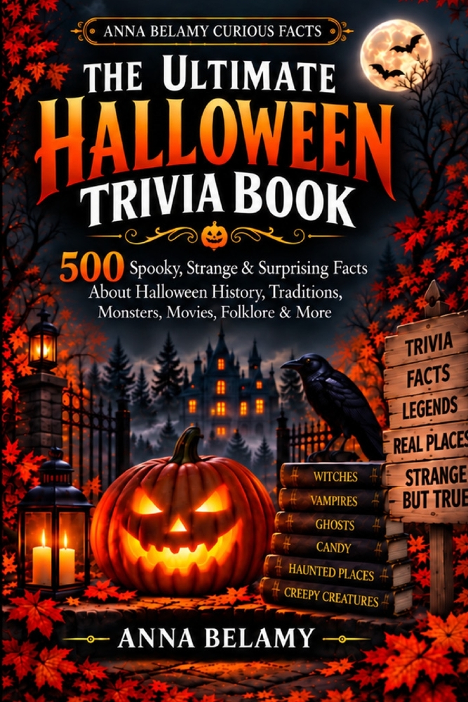 The Ultimate Halloween Trivia Book: 500 Spooky, Strange & Surprising Facts About Halloween History, Traditions, Monsters, Movies, Folklore & More cover