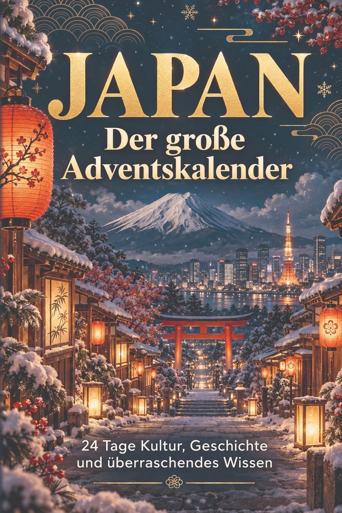 Japan - Der große Adventskalender: 24 Tage Kultur, Geschichte und überraschendes Wissen cover