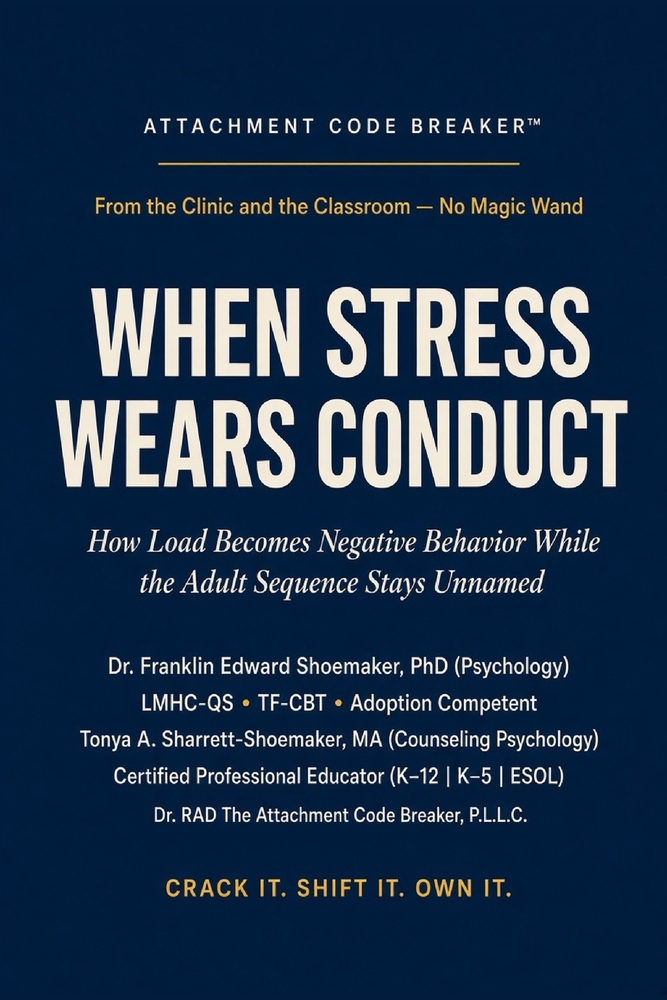 When Stress Wears Conduct: How Load Becomes Negative Behavior While the Adult Sequence Stays Unnamed cover