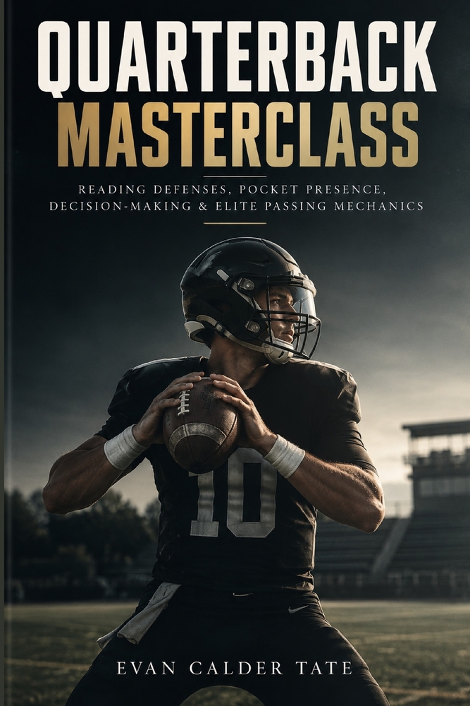 Quarterback Masterclass: Reading Defenses, Pocket Presence, Decision-Making & Elite Passing Mechanics cover