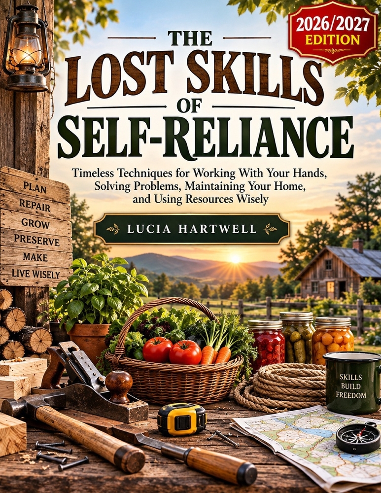 The Lost Skills of Self-Reliance: Timeless Techniques for Working With Your Hands, Solving Problems, Maintaining Your Home, and Using Resources Wisely cover