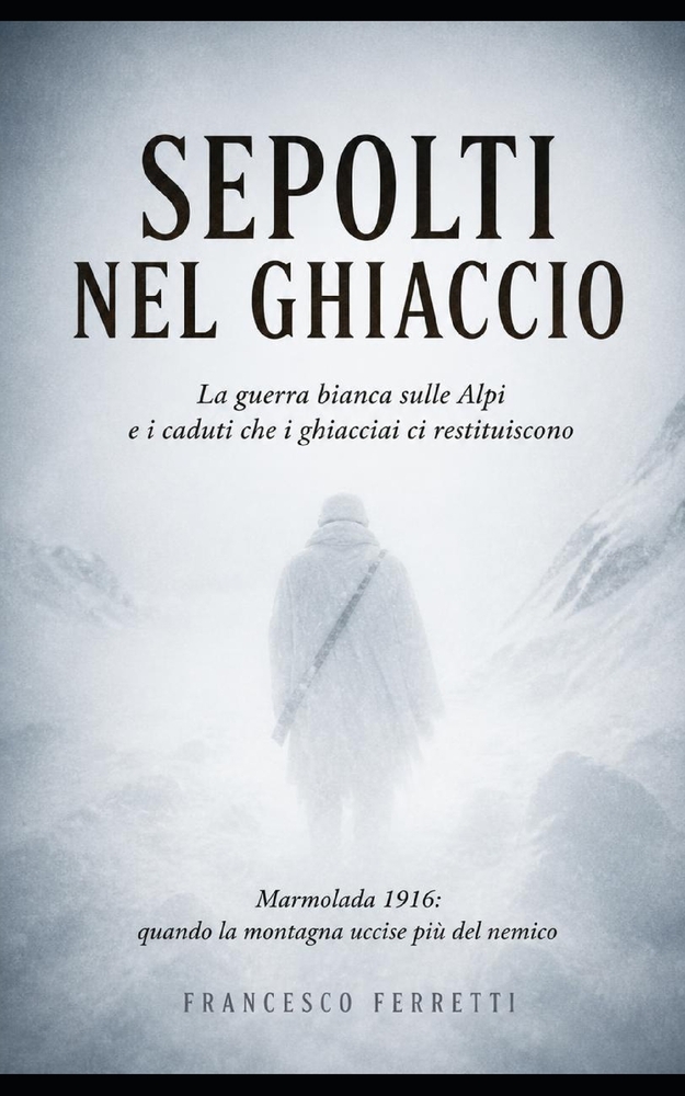 SEPOLTI NEL GHIACCIO - La guerra bianca sulle Alpi e i caduti che i ghiacciai ci restituiscono: Marmolada 1916 - Quando la montagna uccise più del nem cover