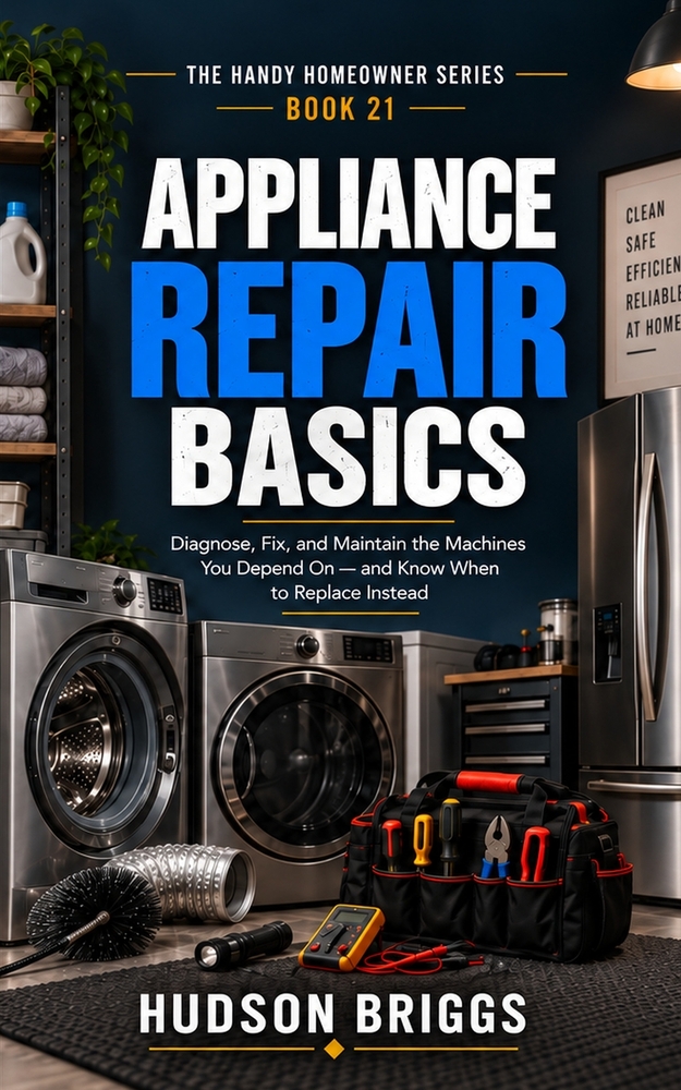 Appliance Repair Basics: Diagnose, Fix, and Maintain the Machines You Depend On - and Know When to Replace Instead cover