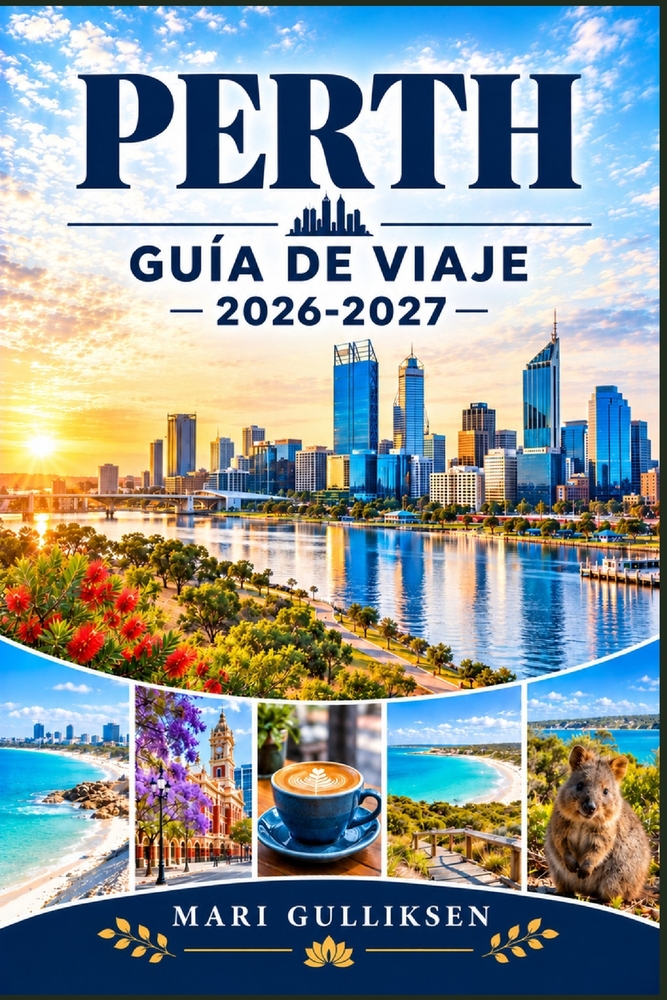 Perth Guía de viaje 2026-2027: Explora playas de Australia Occidental, vistas al río Swan, Kings Park, fauna, gastronomía local, aventuras costeras y cover
