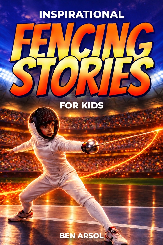 Inspirational Fencing Stories for Kids: 15 Inspiring True Fencing Stories for Young Readers with Lessons in Courage, Determination, Resilience, Teamwo cover