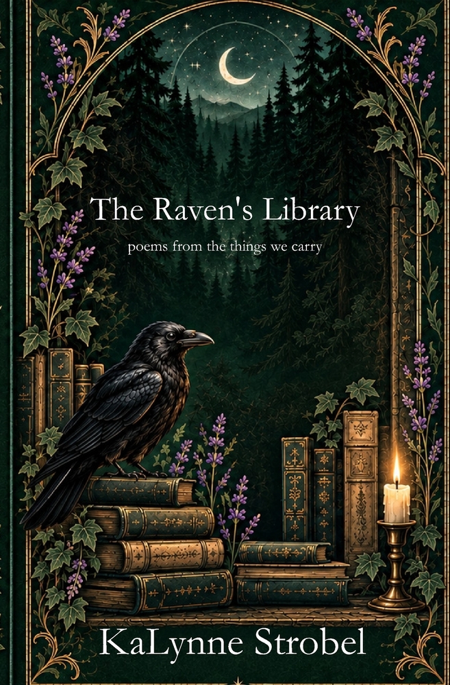 The Raven's Library: poems from the things we carry cover