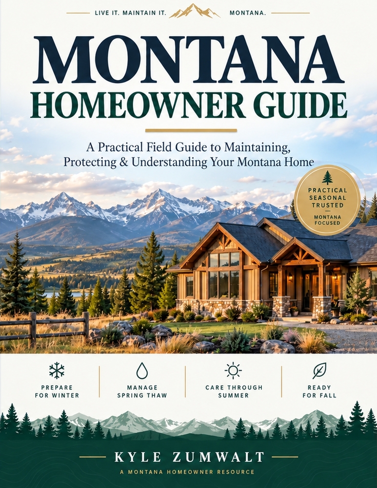 Montana Homeowner Guide: A Practical Field Guide to Maintaining, Protecting & Understanding Your Montana Home cover