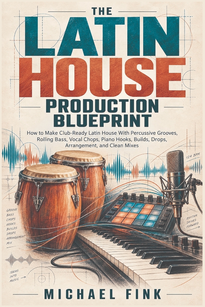 The Latin House Production Blueprint: How to Make Club-Ready Latin House With Percussive Grooves, Rolling Bass, Vocal Chops, Piano Hooks, Builds, Drop cover