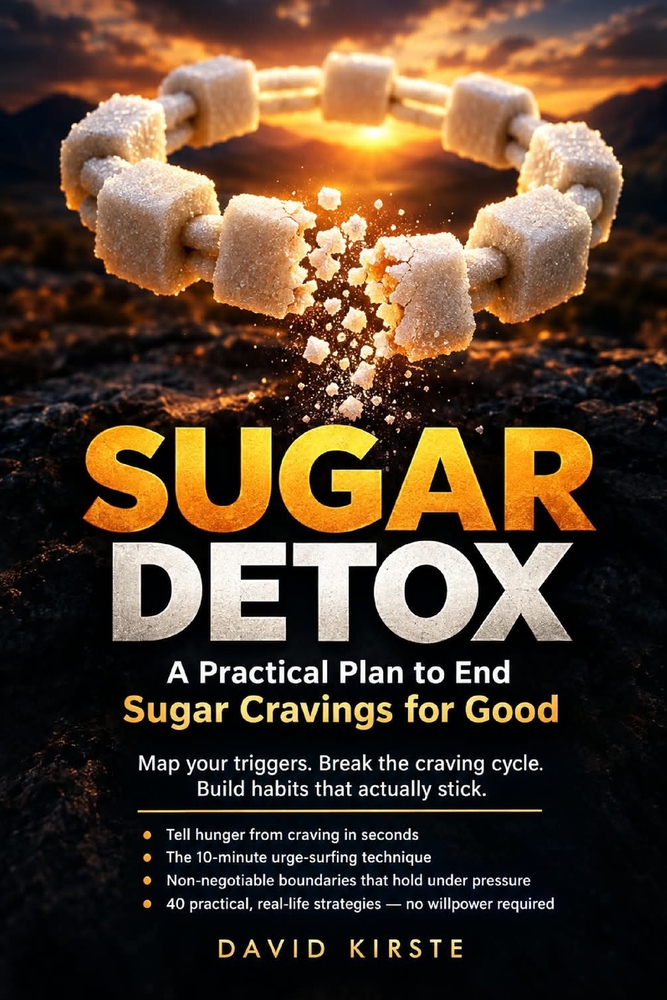 Sugar Detox: A Step-by-Step Plan to Stop Sugar Cravings, End Emotional Eating, and Break the Sugar Habit for Good - Without Willpower, Diets, or Depri cover