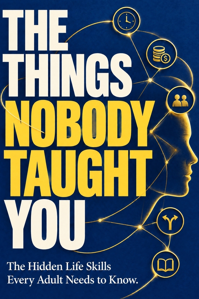 The Things Nobody Taught You: The Hidden Life Skills Every Adult Needs to Know cover