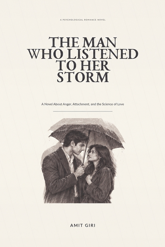 The Man Who Listened to Her Storm: A Novel About Anger, Attachment, and the Science of Love cover
