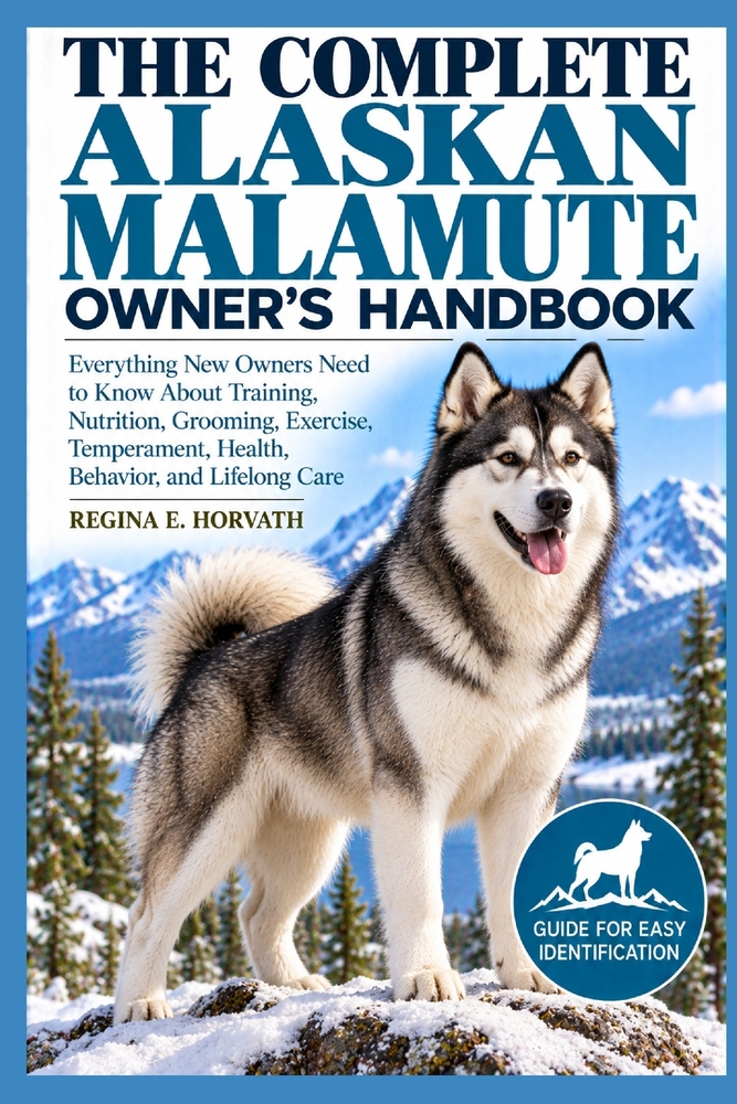 The Complete Alaskan Malamute Owner's Handbook: Everything New Owners Need to Know About Training, Nutrition, Grooming, Exercise, Temperament, Health, cover