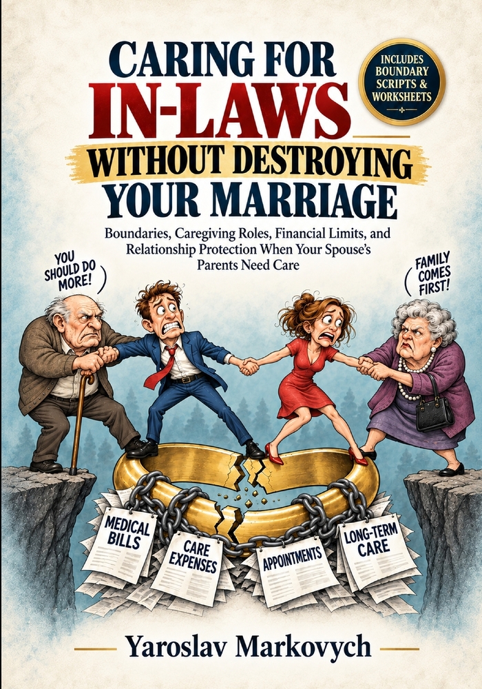 Caring for In-Laws Without Destroying Your Marriage: Boundaries, Caregiving Roles, Financial Limits, and Relationship Protection When Your Spouse's Pa cover