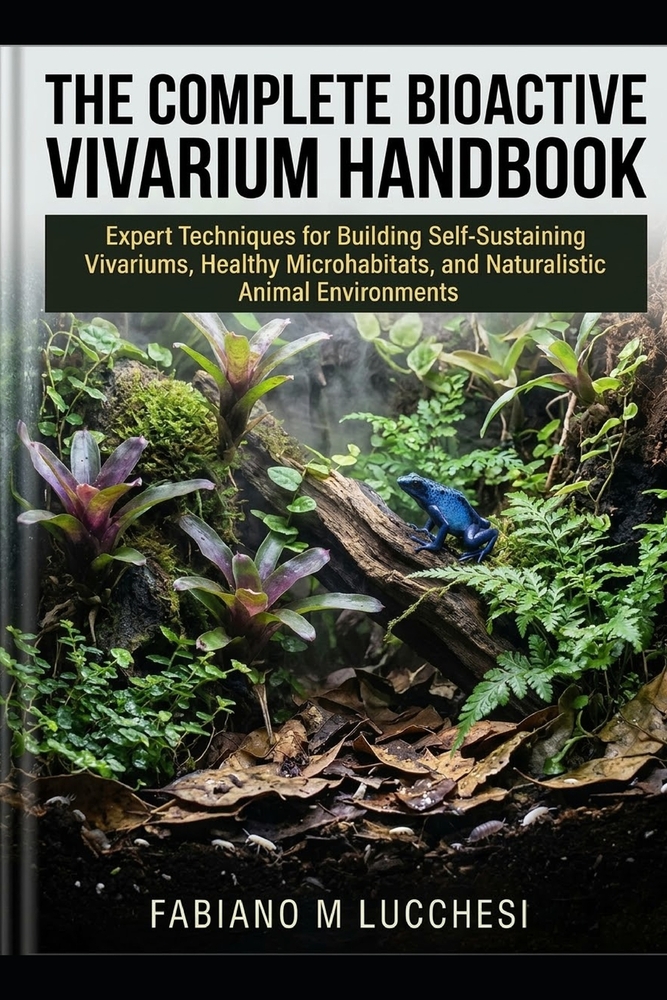 The Complete Bioactive Vivarium Handbook: Expert Techniques for Building Self-Sustaining Vivariums, Healthy Microhabitats, and Naturalistic Animal Env cover