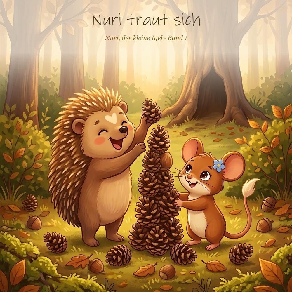 Nuri traut sich: Nuri, der kleine Igel - Band 1 cover