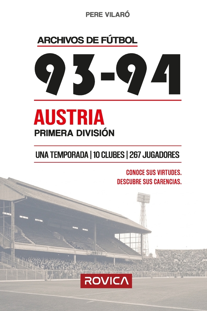 93-94 Austria - Primera División cover
