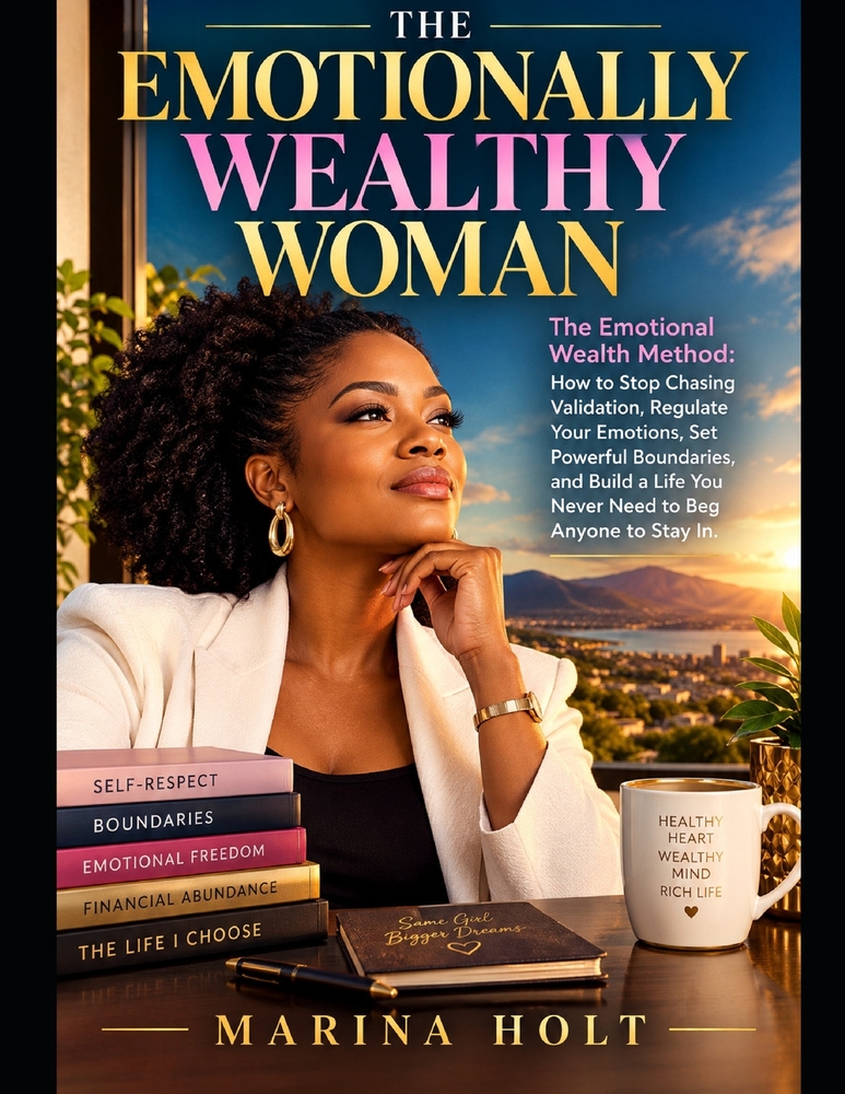 The Emotionally Wealthy Woman: The Emotional Wealth Method: How to Stop Chasing Validation, Regulate Your Emotions, Set Powerful Boundaries, and Build cover