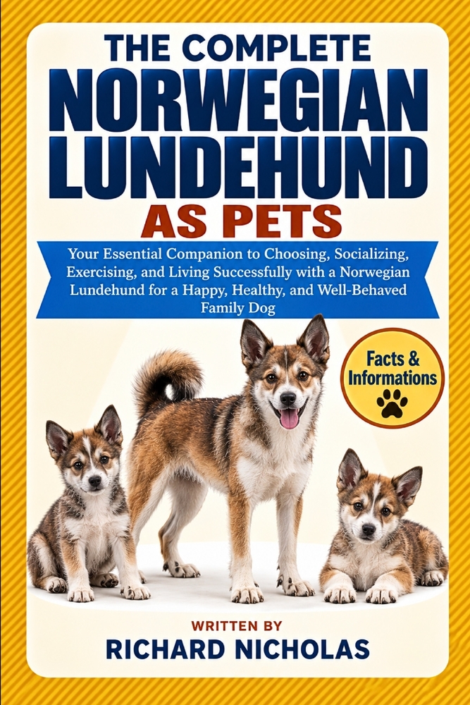 The Complete Norwegian Lundehund as Pets: Your Essential Companion to Choosing, Socializing, Exercising, and Living Successfully with a Norwegian Lund cover