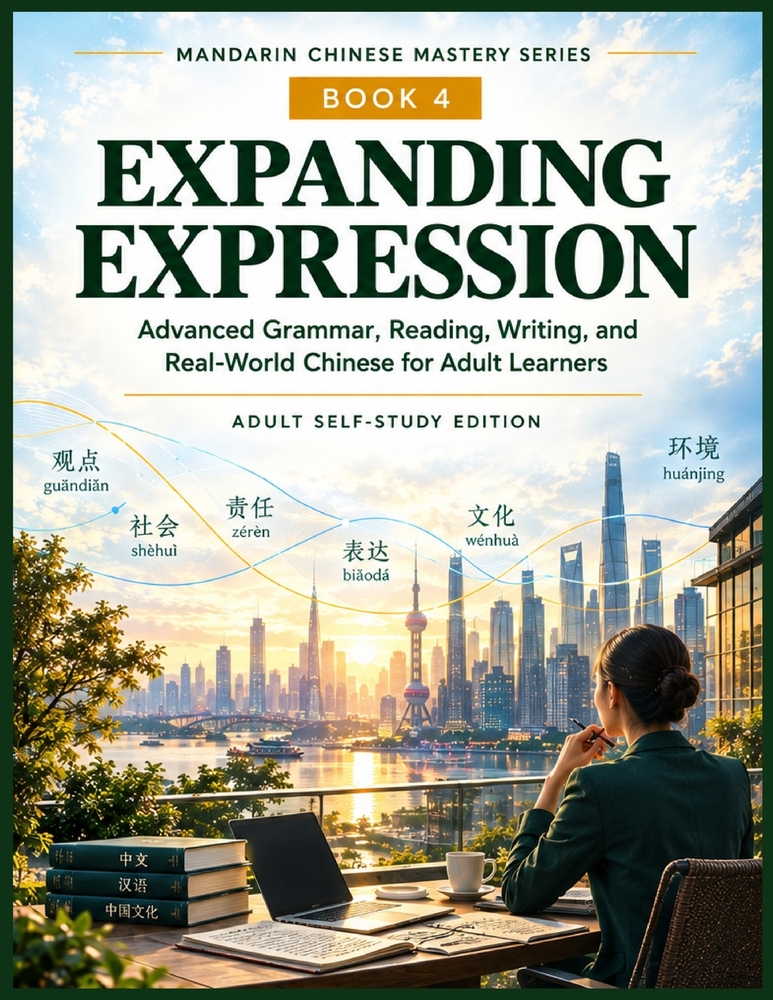 Expanding Expression: Advanced Grammar, Reading, Writing, and Real-World Chinese for Adult Learners cover