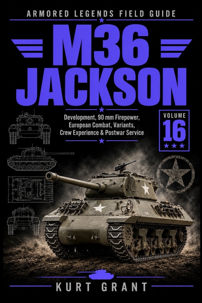 M36 Jackson: Development, 90 mm Firepower, European Combat, Variants, Crew Experience & Postwar Service cover