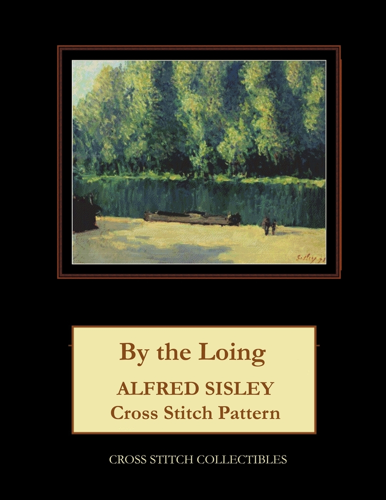 By the Loing: Alfred Sisley Cross Stitch Pattern cover