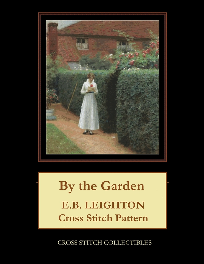 By the Garden: E.B. Leighton Cross Stitch Pattern cover