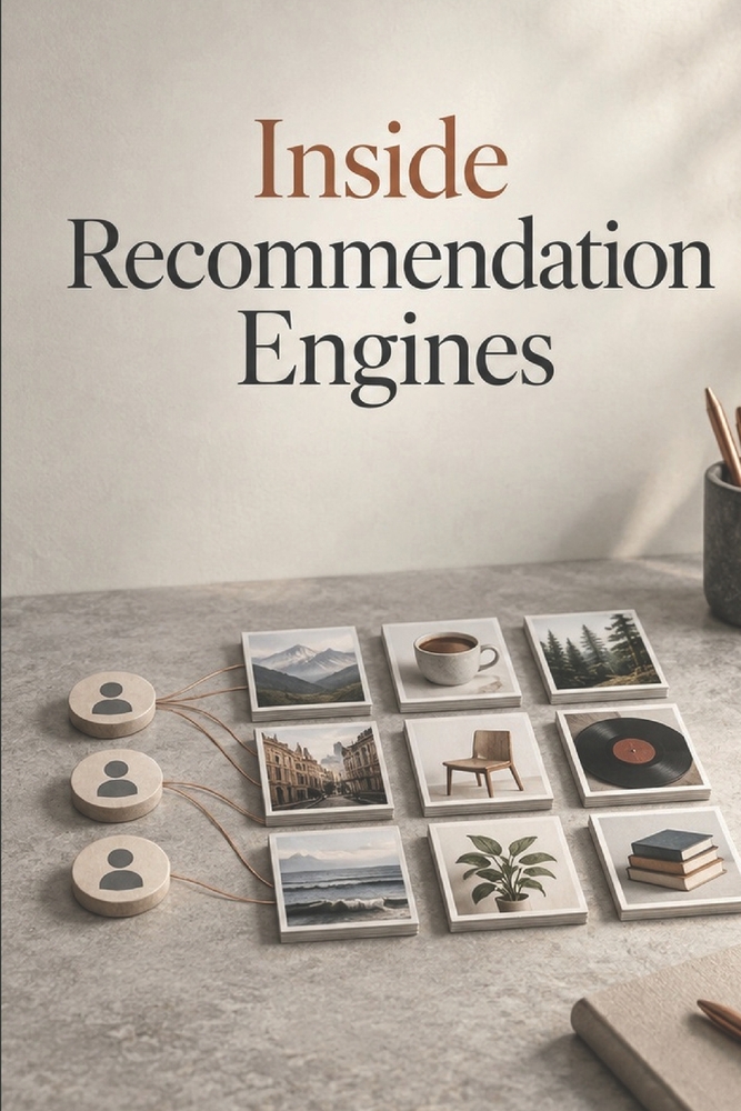 Inside Recommendation Engines: Ranking signals, feedback loops, fairness, and user choice cover