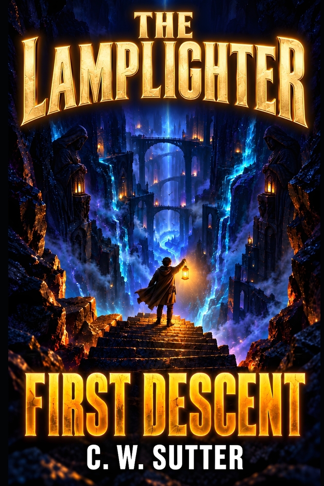 First Descent: The Lamplighter, Book 1: A LitRPG Unique Adventure cover