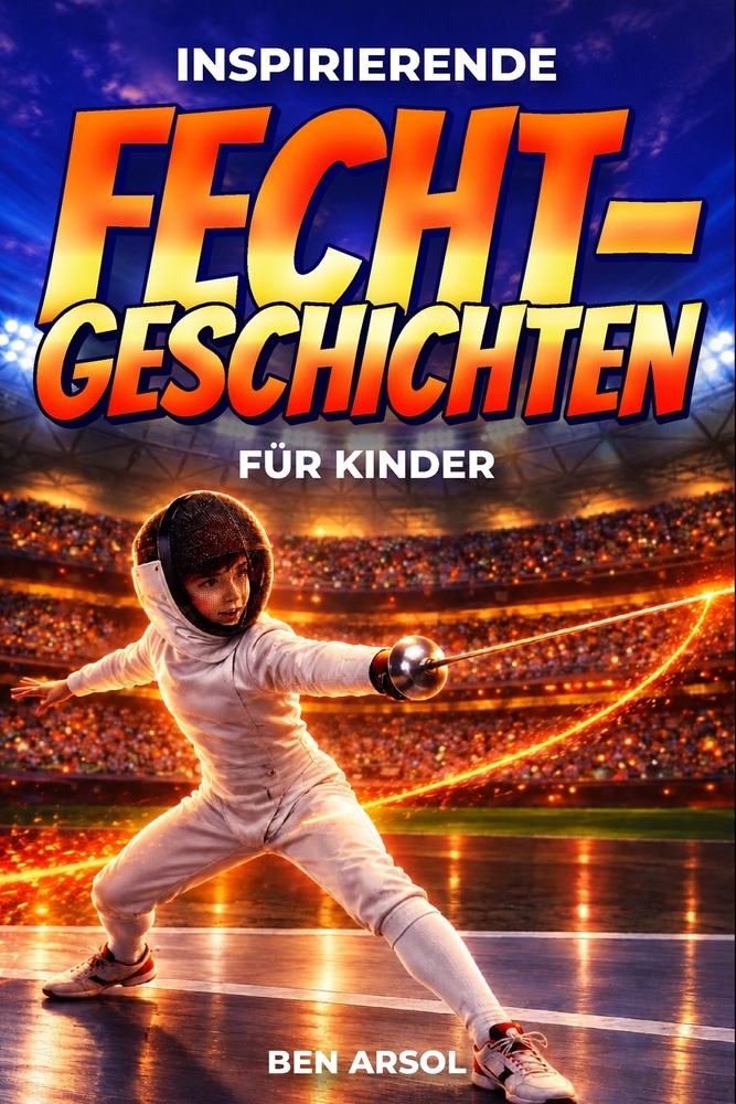 Inspirierende Fechtgeschichten für Kinder: 15 inspirierende wahre Fechtgeschichten für junge Leser mit Lektionen in Mut, Entschlossenheit, Widerstands cover